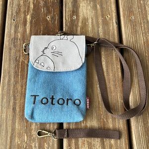My Neighbor Totoro Japanese Anime Canvas Crossover Bag